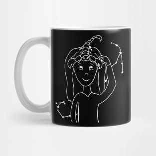 Scorpio girl Mug